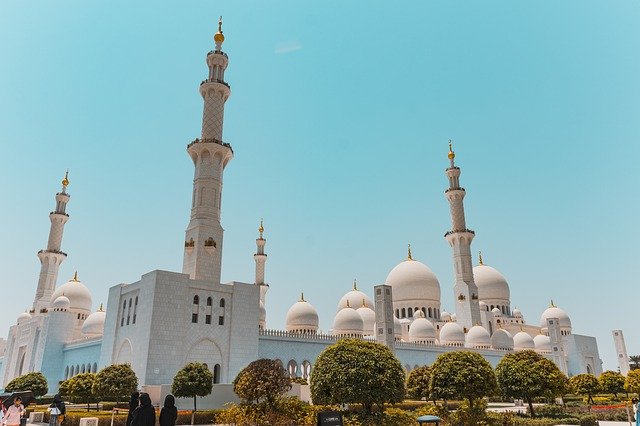 Free download abu dhabi sheikh zayed mosque mosque free picture to be edited with GIMP free online image editor