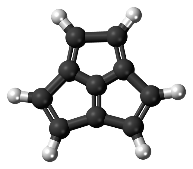 Free download Acepentalene Hydrocarbon Molecule -  free illustration to be edited with GIMP free online image editor