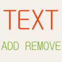 Add Remove Delete Text Tools  screen for extension Chrome web store in OffiDocs Chromium