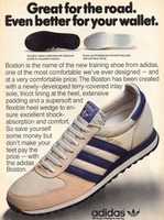 Free download Adidas Boston advertisement (1981) free photo or picture to be edited with GIMP online image editor