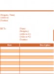 Бесплатно скачайте шаблон Advanced Invoice v2 (Orange) DOC, XLS или PPT для бесплатного редактирования в LibreOffice онлайн или OpenOffice Desktop онлайн