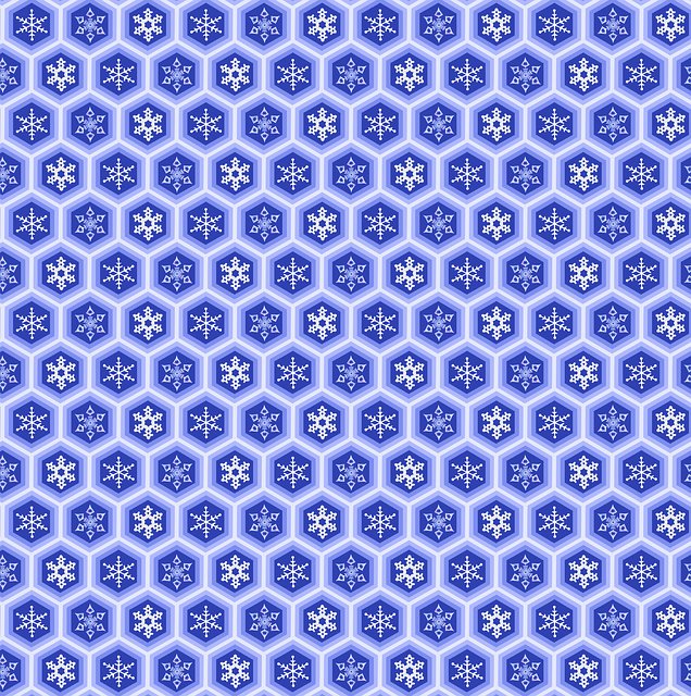 Free download A Hexagonal Pattern Unidirectional -  free illustration to be edited with GIMP free online image editor