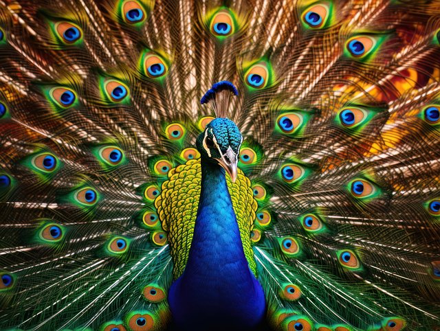 Free download ai generated peacock free picture to be edited with GIMP free online image editor