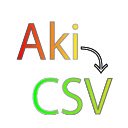 Akizuki Cart to CSV  screen for extension Chrome web store in OffiDocs Chromium