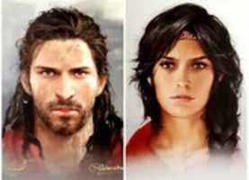 Free download Alexios and Kassandra Concept art free photo or picture to be edited with GIMP online image editor