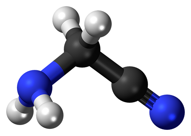 Free download Aminoacetonitrile Nitrile Amine -  free illustration to be edited with GIMP free online image editor