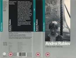 Free download Andrei Rublev ( Andrei Tarkovsky, 1966) British VHS Cover Art free photo or picture to be edited with GIMP online image editor