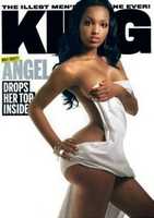 Free download Angel (aka Lola Monroe) King Magazine Cover free photo or picture to be edited with GIMP online image editor