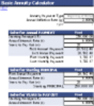 Free download Annuity Calculator DOC, XLS or PPT template free to be edited with LibreOffice online or OpenOffice Desktop online