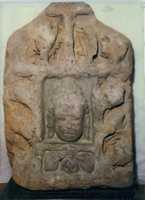 Free download Antefix with Head of a Buddha free photo or picture to be edited with GIMP online image editor