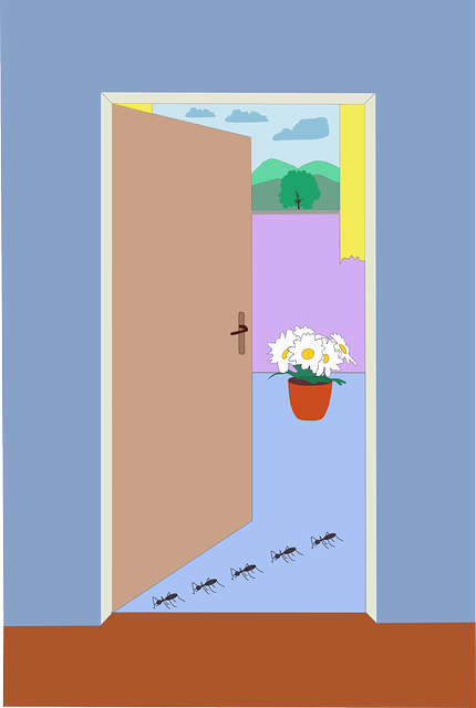 Free download Ants House Door - Free vector graphic on Pixabay free illustration to be edited with GIMP free online image editor