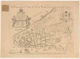 Free download A Plan of the City of New York from an Actual Survey Made by James Lyne, 1728 free photo or picture to be edited with GIMP online image editor