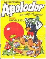 Free download Apolodor, Un Pinguin Calator Gellu Naum (ilustratii De N. Nobilescu, 1988) 01 free photo or picture to be edited with GIMP online image editor