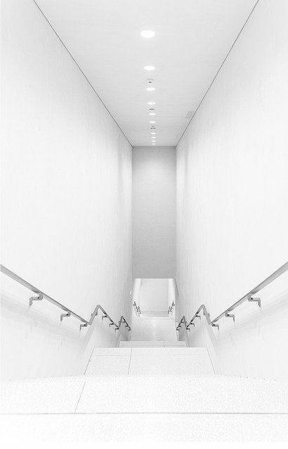 Free download architecture stairs white building free picture to be edited with GIMP free online image editor