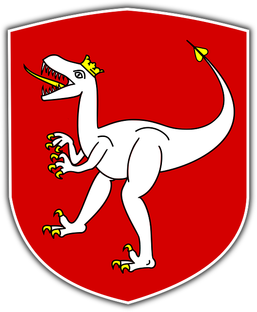 Free download Arms Czech Dinosaur - Free vector graphic on Pixabay free illustration to be edited with GIMP free online image editor