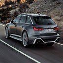 Audi RS6 Avant Puzzle  screen for extension Chrome web store in OffiDocs Chromium