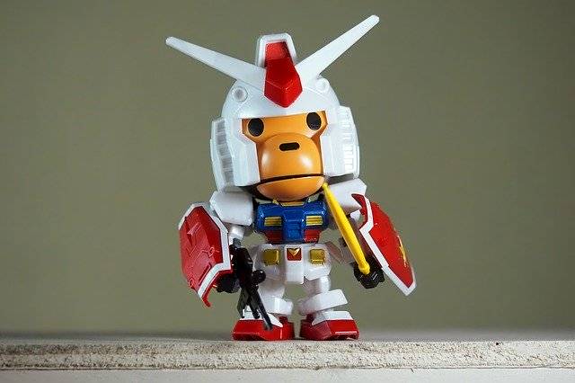 Download grátis Baby Milo Gundam - foto ou imagem grátis para ser editada com o editor de imagens online GIMP