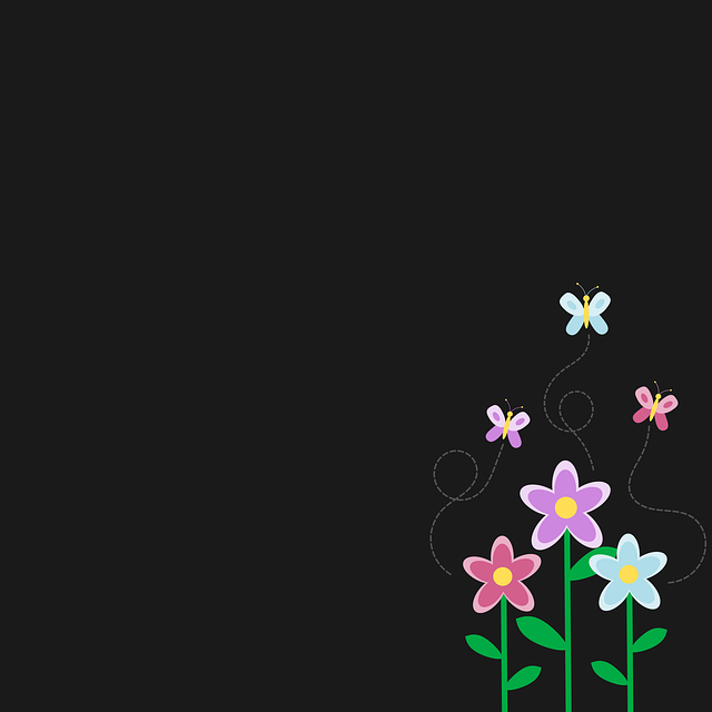 Free download Background Flower Butterfly -  free illustration to be edited with GIMP free online image editor