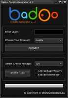 Free download Badoo Credits Generator V 1.2 By OnlineGenerators.eu free photo or picture to be edited with GIMP online image editor