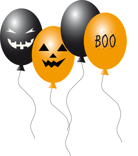 Free download Balloon Ballons Halloween -  free illustration to be edited with GIMP free online image editor