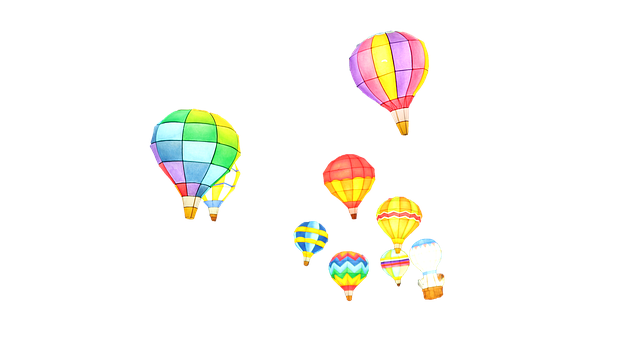 Free download Balloon Festival Park The Night -  free illustration to be edited with GIMP free online image editor