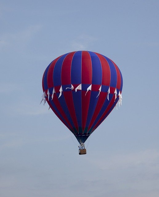 Free download Balloon Hot Air Rising free photo template to be edited with GIMP online image editor