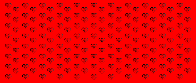 Free download Banner Desktop Hearts -  free illustration to be edited with GIMP free online image editor