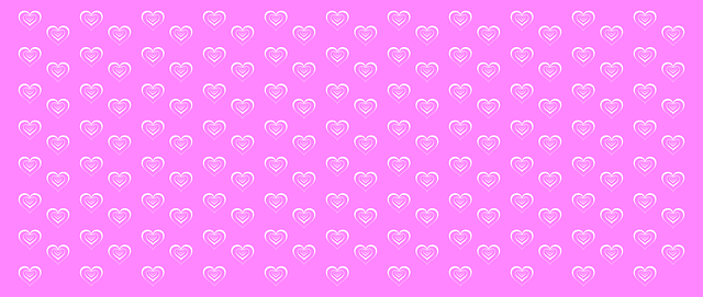 Free download Banner Pink Hearts -  free illustration to be edited with GIMP free online image editor