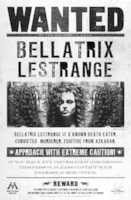 Free download bellatrix Lestrange Wanted Poster free photo or picture to be edited with GIMP online image editor