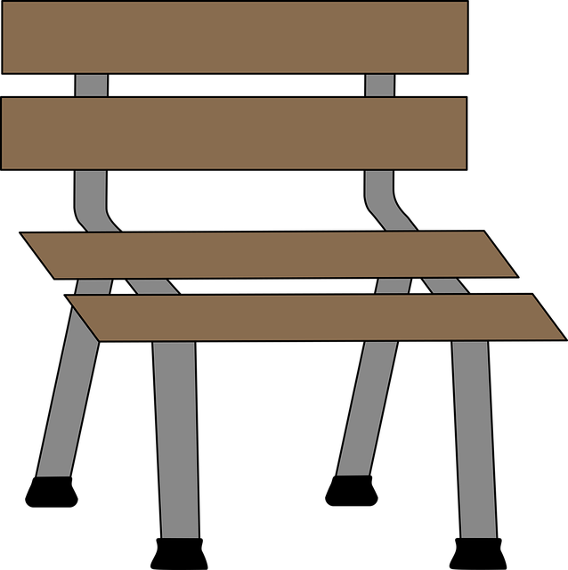 Free download Bench Brown Park - Free vector graphic on Pixabay free illustration to be edited with GIMP free online image editor