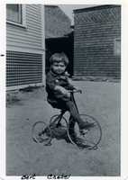 Free download Bert Chatel on Tricycle about 1922 free photo or picture to be edited with GIMP online image editor