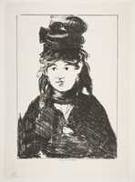 Free download Berthe Morisot (In Black) free photo or picture to be edited with GIMP online image editor