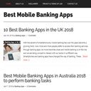 Best Banking Apps  screen for extension Chrome web store in OffiDocs Chromium