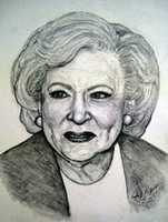 Free download Betty White Portrait By Cade J. Campbell free photo or picture to be edited with GIMP online image editor