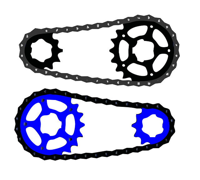 Free download Bicycle Chain - Free vector graphic on Pixabay free illustration to be edited with GIMP free online image editor