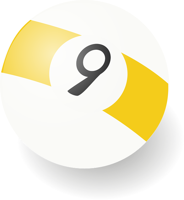 Free download Billiards Ball Yellow - Free vector graphic on Pixabay free illustration to be edited with GIMP free online image editor