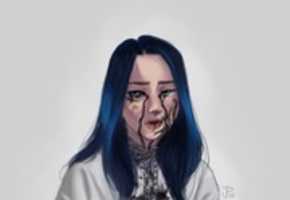 ດາວໂຫຼດຟຣີ Billie Eilish [ Fanart ] ຮູບພາບ ຫຼືຮູບພາບເພື່ອແກ້ໄຂດ້ວຍຕົວແກ້ໄຂຮູບພາບອອນໄລນ໌ GIMP