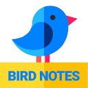 Bird Notes  screen for extension Chrome web store in OffiDocs Chromium