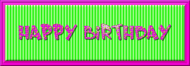 Free graphic Birthday Card Banner -  to be edited by GIMP free image editor by OffiDocs