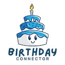 Birthday Connector  screen for extension Chrome web store in OffiDocs Chromium