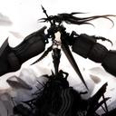 Gambar Wallpaper Desktop Black Rock Shooter Layar untuk toko web ekstensi Chrome di Chromium OffiDocs