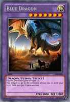 Free download Blue Dragon Yu Gi Oh Card free photo or picture to be edited with GIMP online image editor