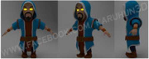 Free download Blueprint Wizard Clash Of Clans By. Karuhun 3 D free photo or picture to be edited with GIMP online image editor