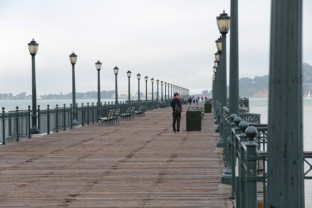 免费下载 Boardwalk Jetty Pier - 使用 GIMP 在线图像编辑器编辑的免费照片或图片