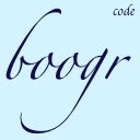 Boogr Code  screen for extension Chrome web store in OffiDocs Chromium