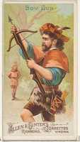 Free download Bow Gun, from the Arms of All Nations series (N3) for Allen & Ginter Cigarettes Brands free photo or picture to be edited with GIMP online image editor