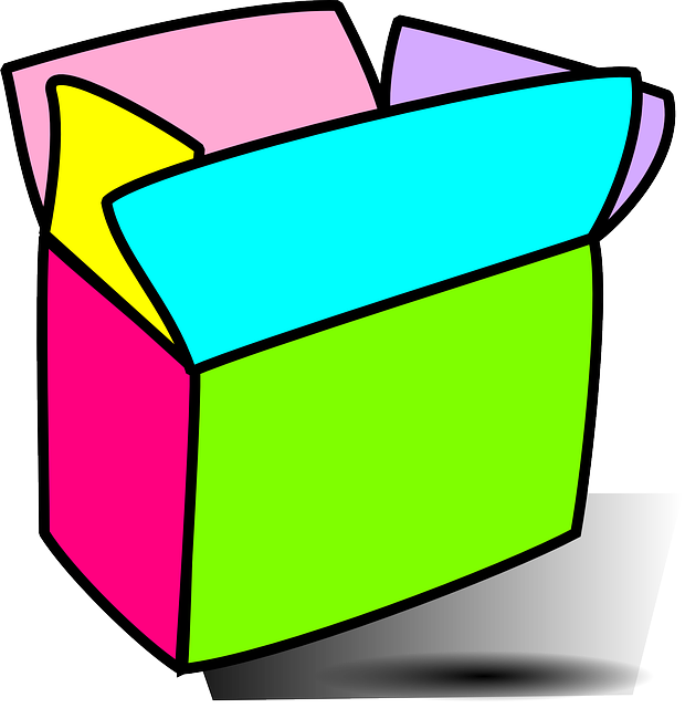 Free download Box Colorful Open - Free vector graphic on Pixabay free illustration to be edited with GIMP free online image editor