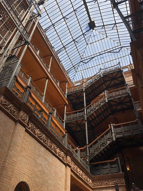 Free download bradbury building los angeles free picture to be edited with GIMP free online image editor