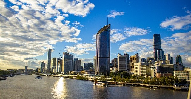 הורדה בחינם של Brisbane Skyline Buildings - תמונה או תמונה בחינם לעריכה עם עורך התמונות המקוון GIMP