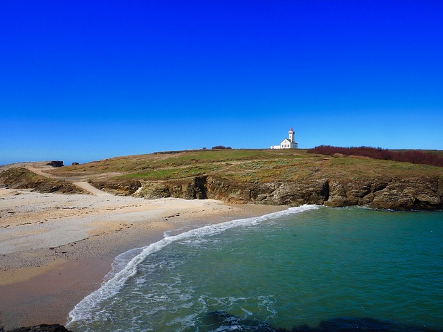 Free download brittany belle ile en mer lighthouse free picture to be edited with GIMP free online image editor